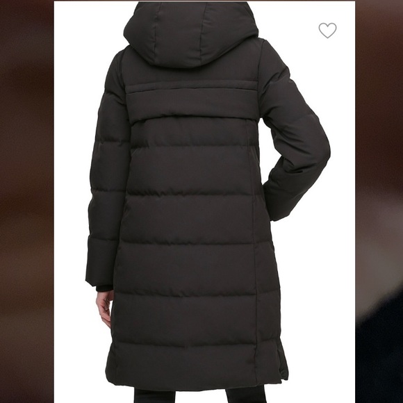 DKNY Hooded Down Fill Puffer Jacket NEW! Never Worn - Picture 2 of 7